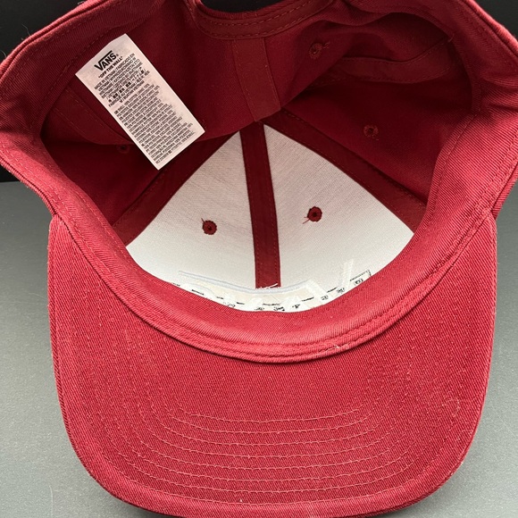 Vans Men’s Hat Classic Snapback Wine Red OS - Picture 2 of 2